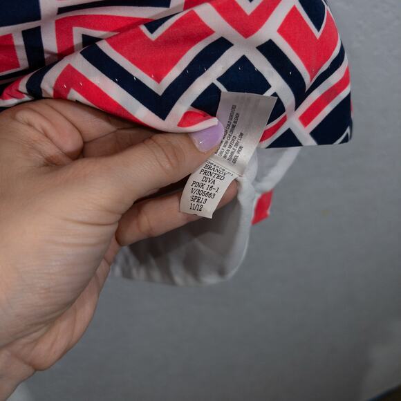 Gap Pink & Blue Geometric Mini Shift‎ Dress Size XS - Picture 8 of 8